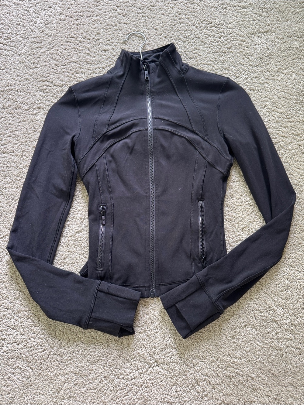 LULULEMON Black Cropped Define Jacket 2/XXS